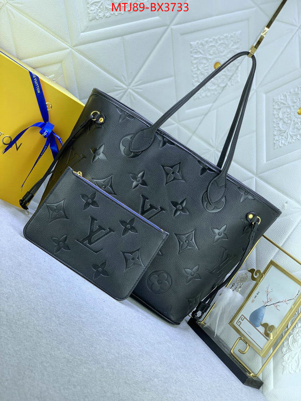 LV Bags(4A)-Neverfull- replica best ID: BX3733 $: 89USD,