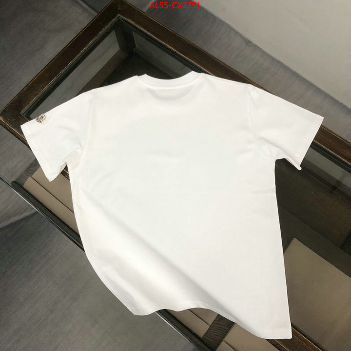 Clothing-Moncler shop cheap high quality 1:1 replica ID: CX3751 $: 55USD