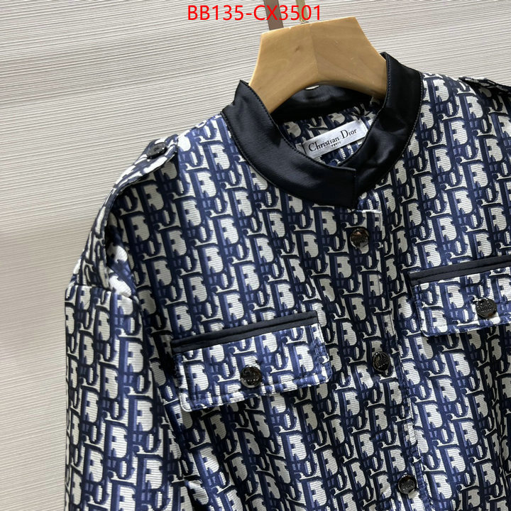 Clothing-Dior the best affordable ID: CX3501 $: 135USD