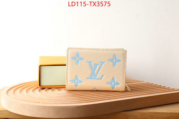 LV Bags(TOP)-Wallet the online shopping ID: TX3575 $: 115USD