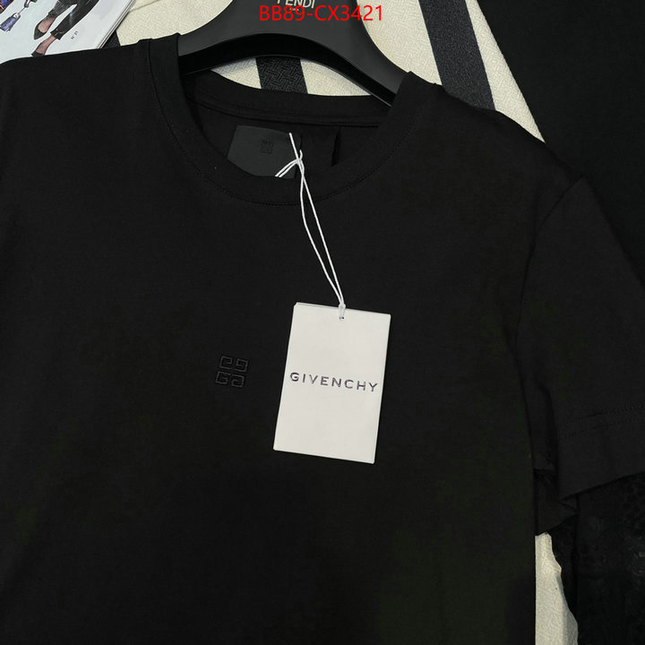 Clothing-Givenchy exclusive cheap ID: CX3421 $: 89USD