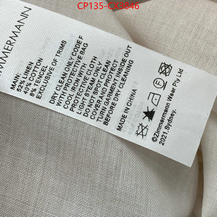 Clothing-Zimmermann luxury cheap ID: CX3846 $: 135USD