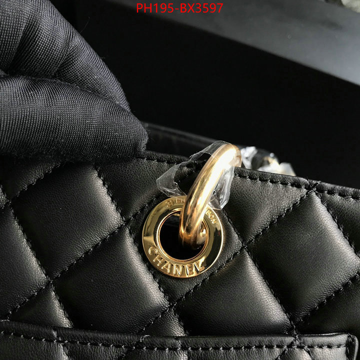 Chanel Bags(TOP)-Handbag- designer wholesale replica ID: BX3597 $: 195USD