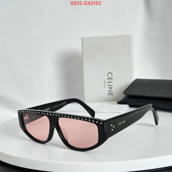 Glasses-CELINE the quality replica ID: GX3103 $: 55USD