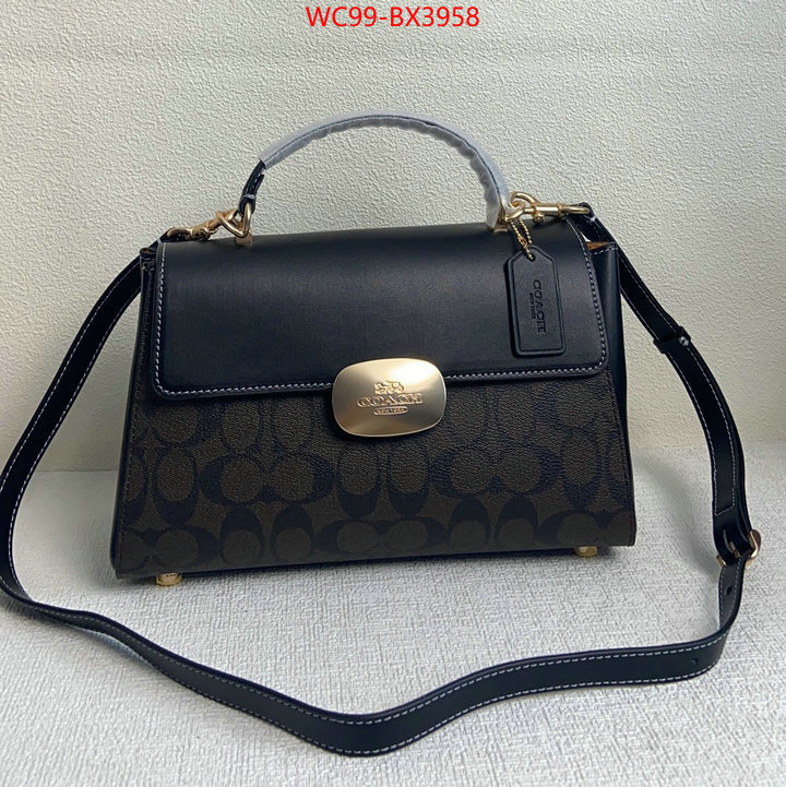 Coach Bags(4A)-Diagonal high quality replica ID: BX3958 $: 99USD,