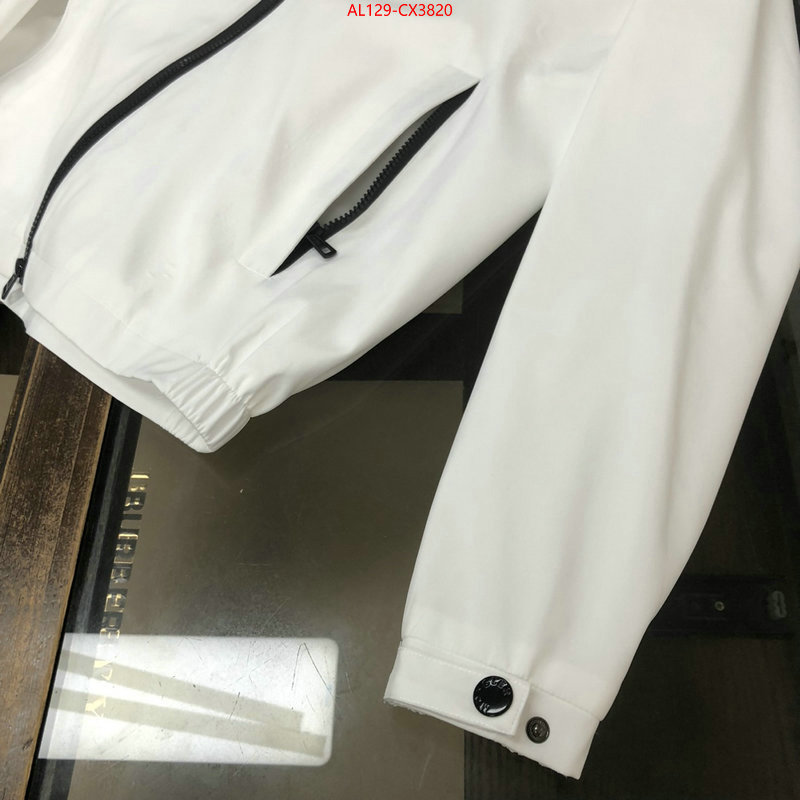 Clothing-Moncler quality replica ID: CX3820 $: 129USD