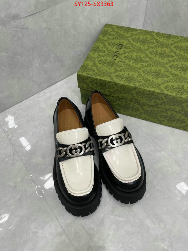 Women Shoes-Gucci the quality replica ID: SX3363 $: 125USD