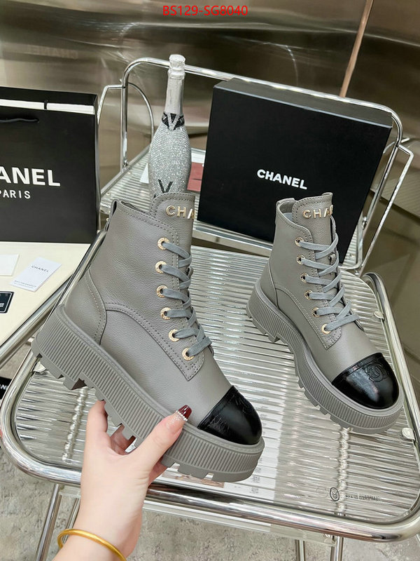 Women Shoes-Chanel buy cheap replica ID: SG8040 $: 129USD