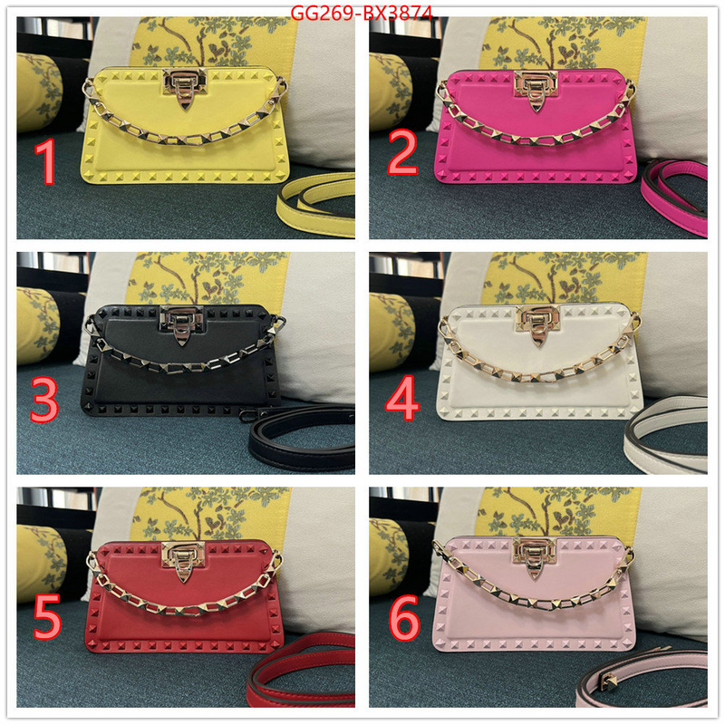 Valentino Bags(TOP)-Diagonal- best quality replica ID: BX3874 $: 269USD,