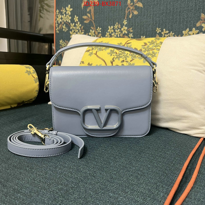 Valentino Bags(TOP)-LOC-V Logo what ID: BX3871 $: 239USD,