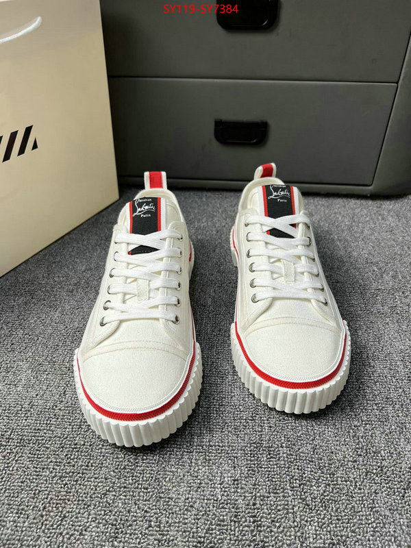 Men Shoes-Christian Louboutin outlet 1:1 replica ID: SG7384 $: 119USD