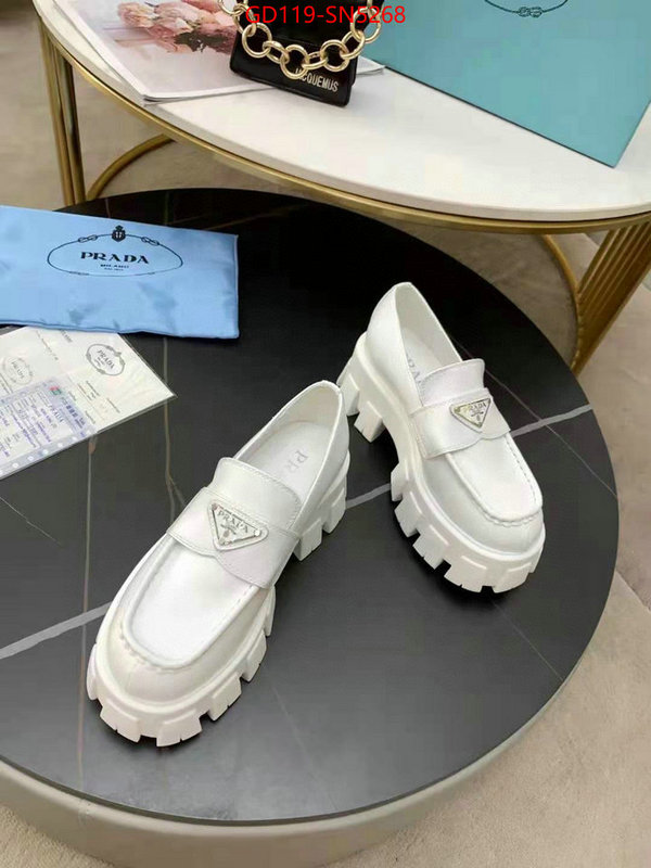 Women Shoes-Prada best quality designer ID: SN5268 $: 119USD