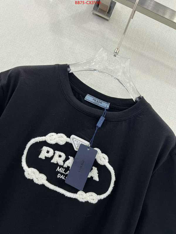 Clothing-Prada the most popular ID: CX3550 $: 75USD