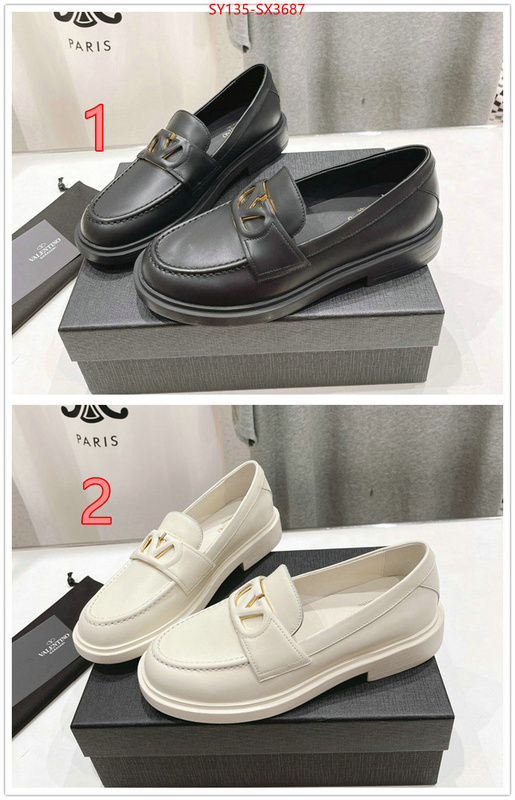 Women Shoes-Valentino where can i buy the best 1:1 original ID: SX3687 $: 135USD