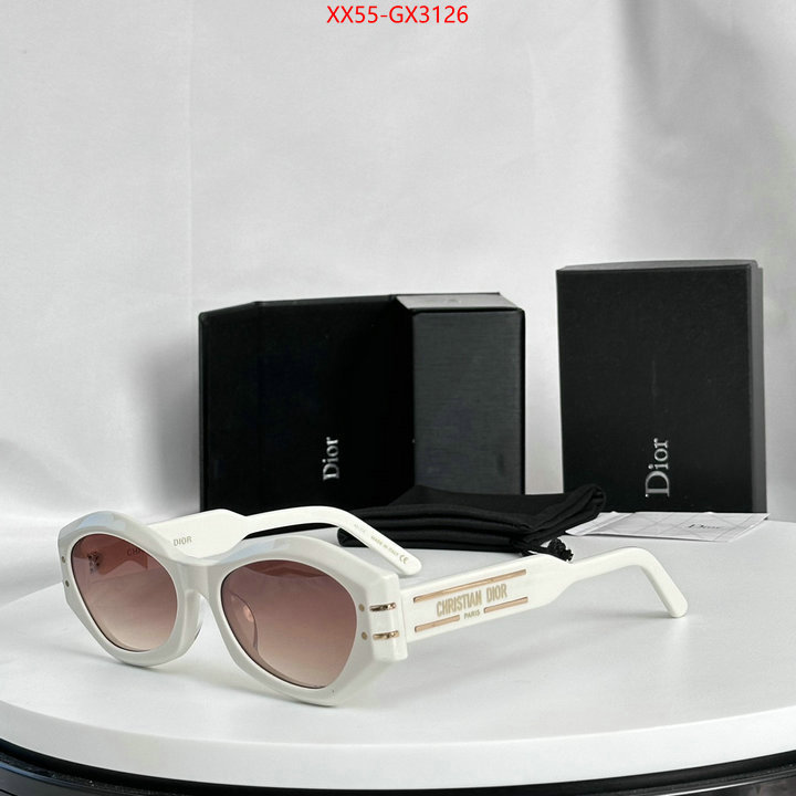 Glasses-Dior cheap replica designer ID: GX3126 $: 55USD