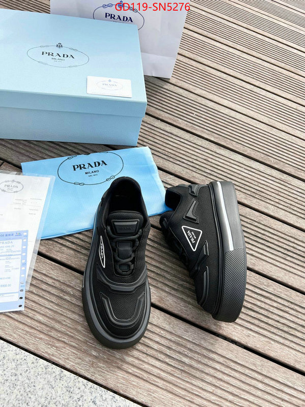 Men shoes-Prada high quality replica designer ID: SN5276 $: 119USD