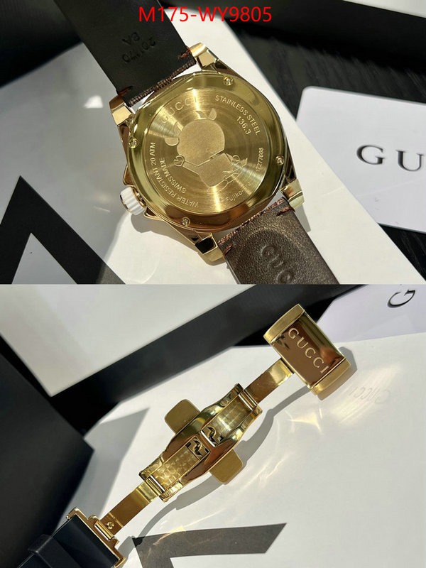 Watch(4A)-Gucci mirror copy luxury ID: WY9805 $: 175USD