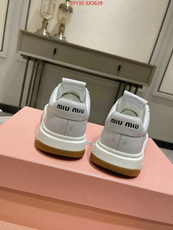 Women Shoes-Miu Miu aaaaa+ replica ID: SX3639 $: 135USD