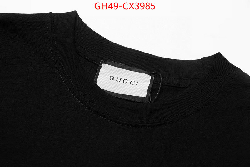 Clothing-Gucci cheap replica designer ID: CX3985 $: 49USD