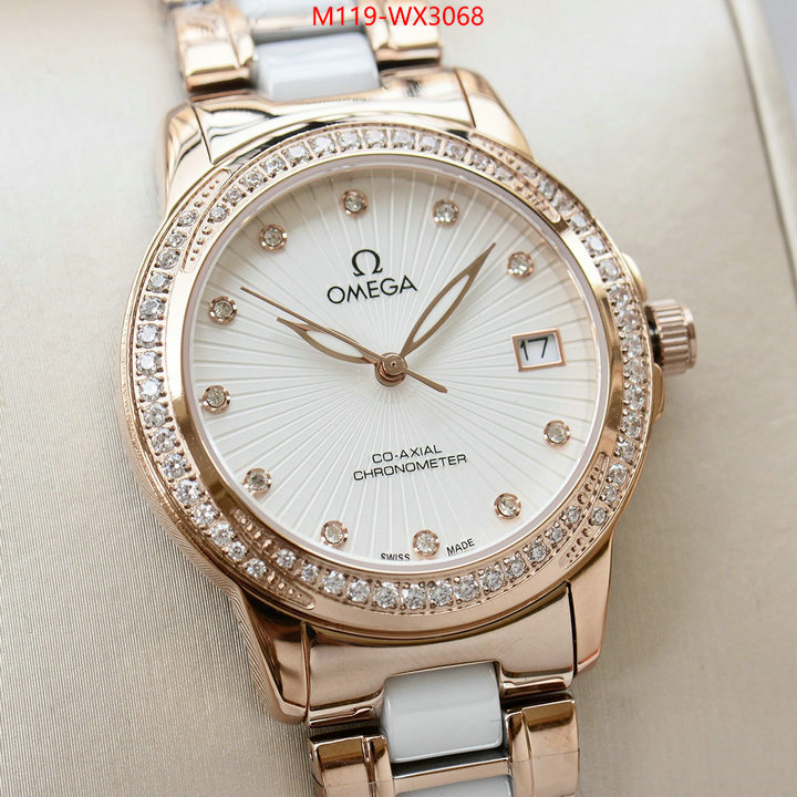 Watch(4A)-Omega wholesale imitation designer replicas ID: WX3068 $: 119USD