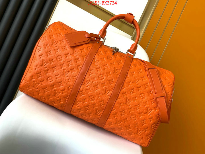 LV Bags(TOP)-Keepall BandouliRe 45-50- replica wholesale ID: BX3734 $: 255USD,