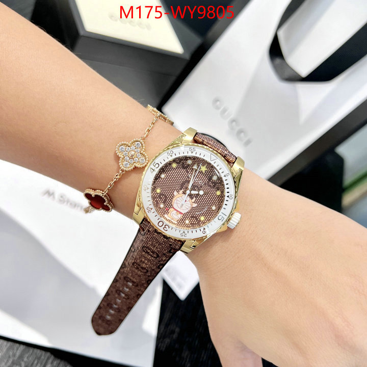 Watch(4A)-Gucci mirror copy luxury ID: WY9805 $: 175USD