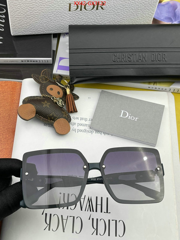 Glasses-Dior replica us ID: GX3122 $: 42USD