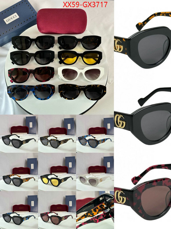 Glasses-Gucci high quality happy copy ID: GX3717 $: 59USD