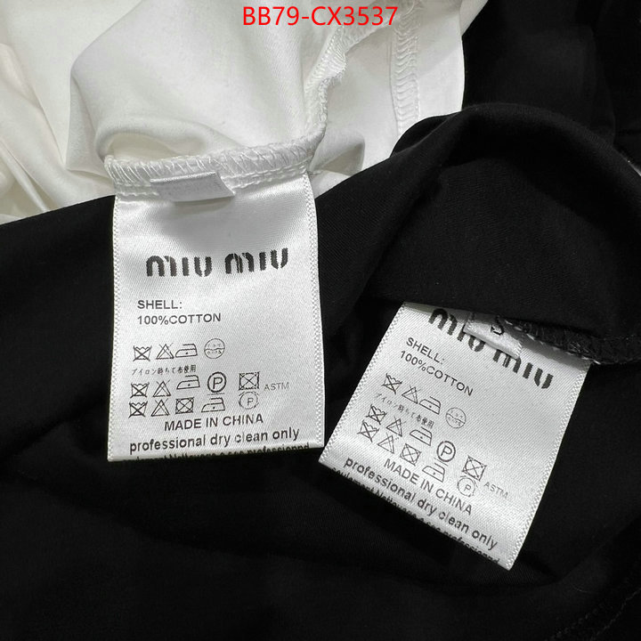 Clothing-MIU MIU we curate the best ID: CX3537 $: 79USD