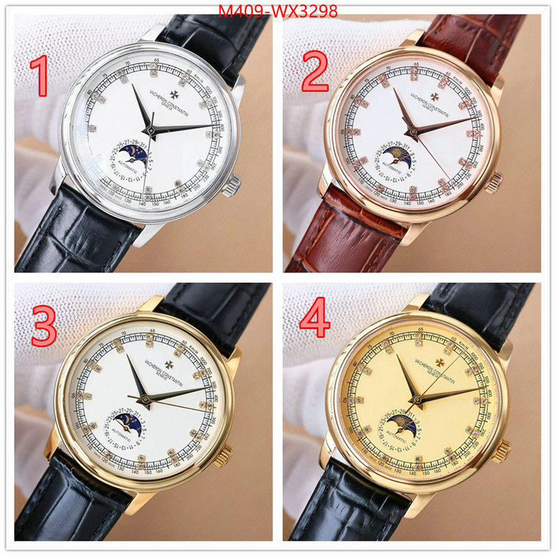 Watch(TOP)-Vacheron Constantin replica 1:1 high quality ID: WX3298 $: 409USD