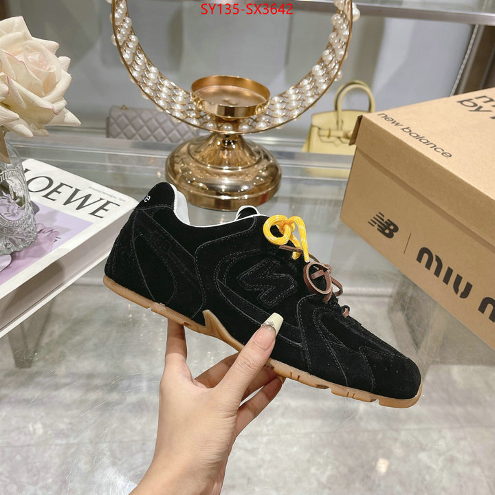 Women Shoes-Miu Miu designer high replica ID: SX3642 $: 135USD