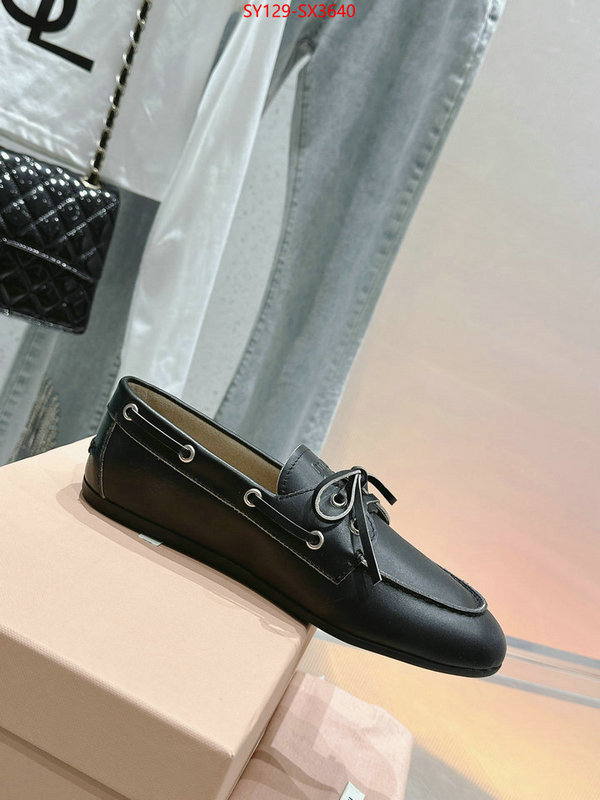 Women Shoes-Miu Miu new 2024 ID: SX3640 $: 129USD