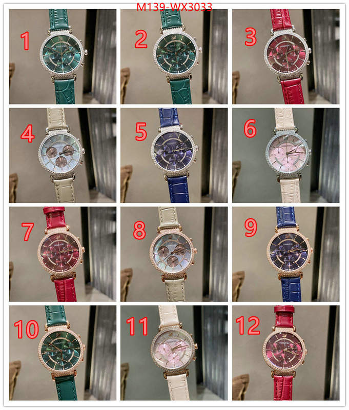 Watch(4A)-Swarovski best fake ID: WX3033 $: 139USD