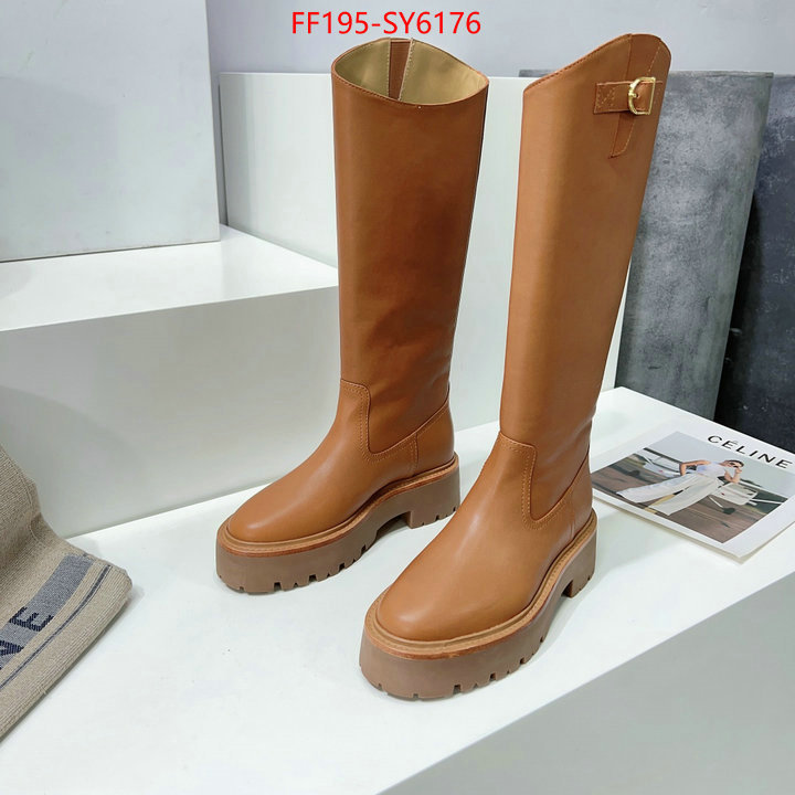 Women Shoes-Boots top 1:1 replica ID: SY6176 $: 195USD