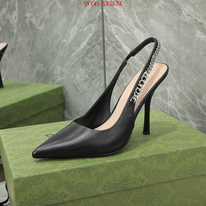 Women Shoes-Gucci how to buy replcia ID: SX3674 $: 145USD