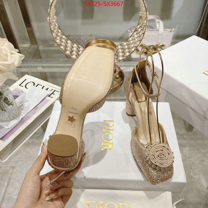 Women Shoes-Dior how to find replica shop ID: SX3667 $: 125USD