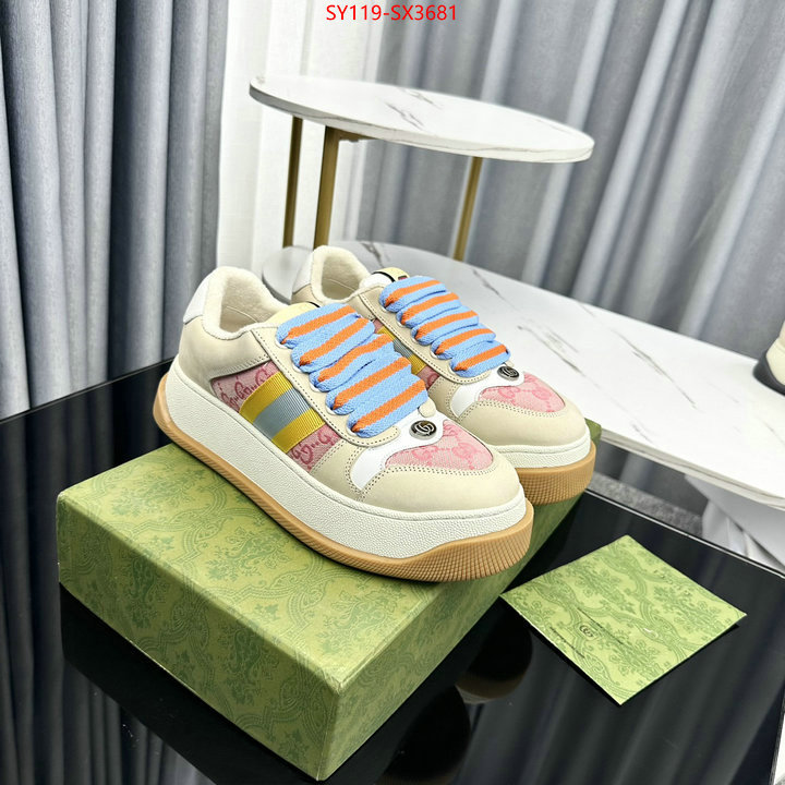 Women Shoes-Gucci aaaaa+ quality replica ID: SX3681 $: 119USD