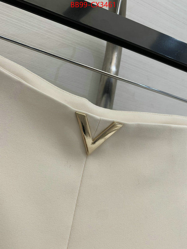 Clothing-Valentino replica designer ID: CX3461 $: 99USD