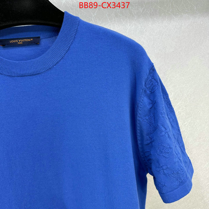 Clothing-LV fashion replica ID: CX3437 $: 89USD
