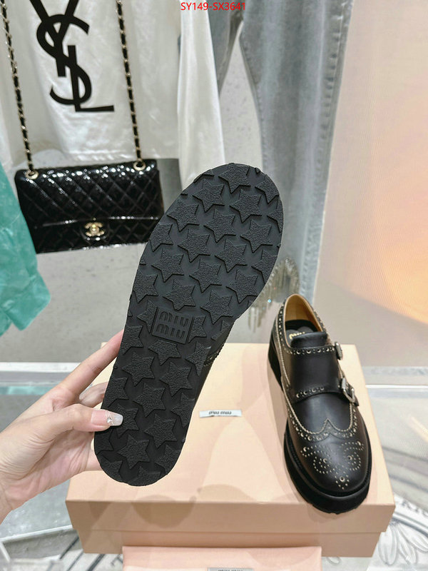 Women Shoes-Miu Miu 2024 replica ID: SX3641 $: 149USD