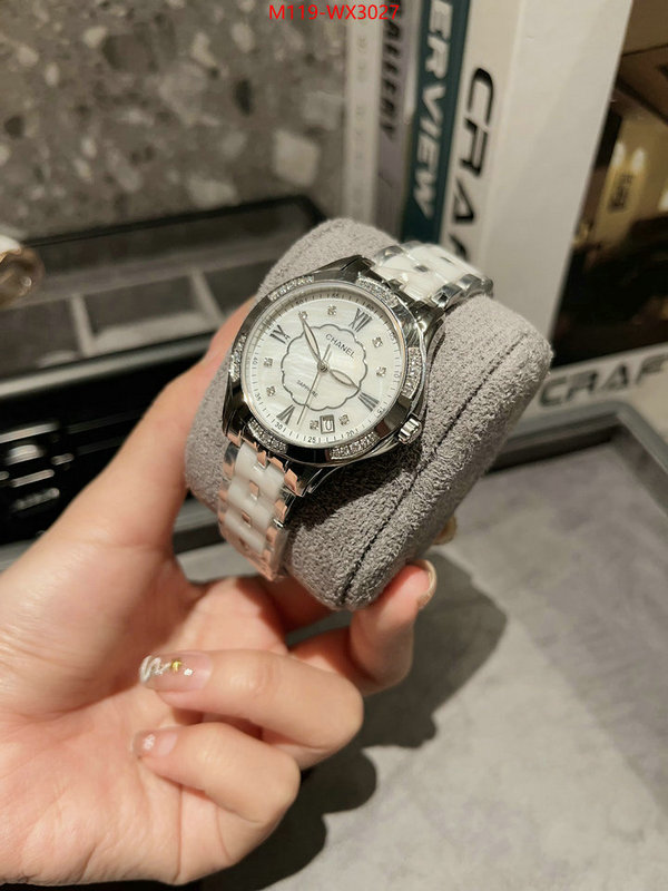 Watch(4A)-Chanel the best designer ID: WX3027 $: 119USD