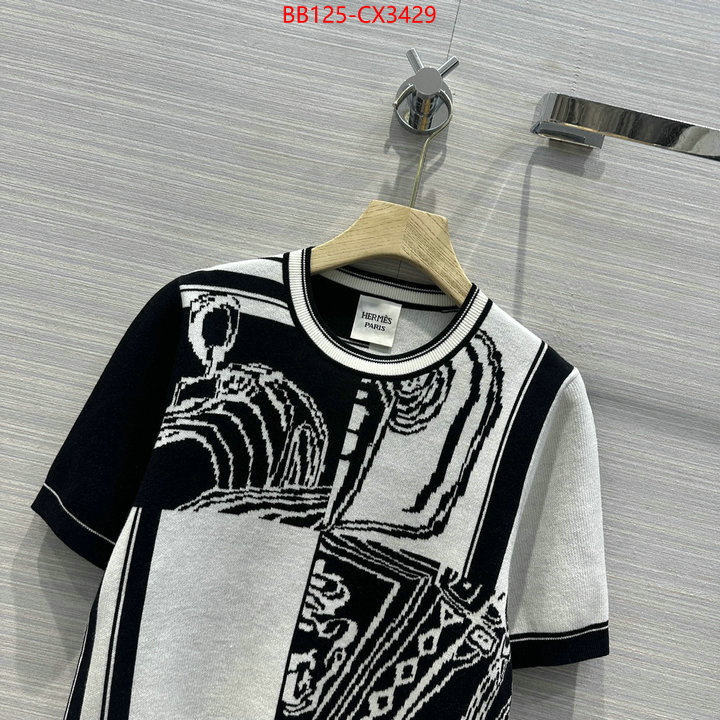 Clothing-Hermes cheap replica ID: CX3429 $: 125USD