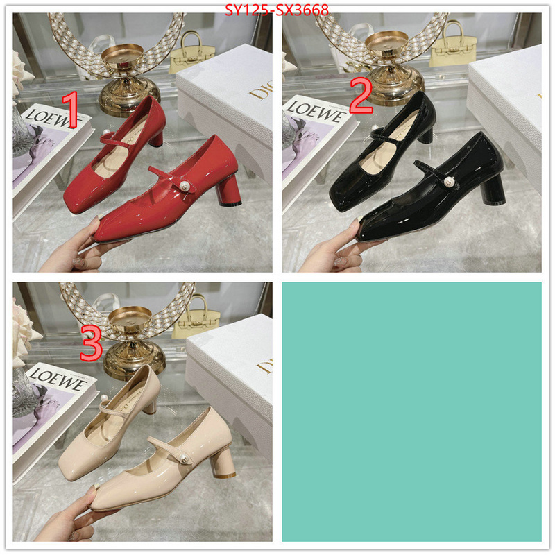 Women Shoes-Dior where can i buy the best quality ID: SX3668 $: 125USD