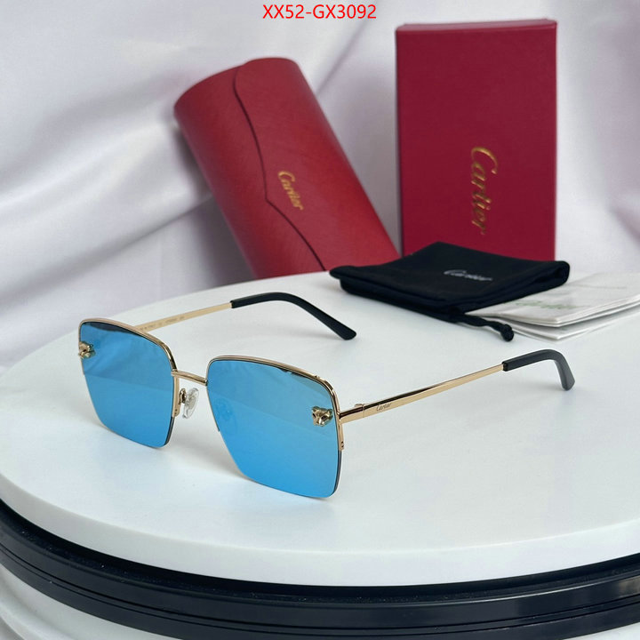 Glasses-Cartier counter quality ID: GX3092 $: 52USD