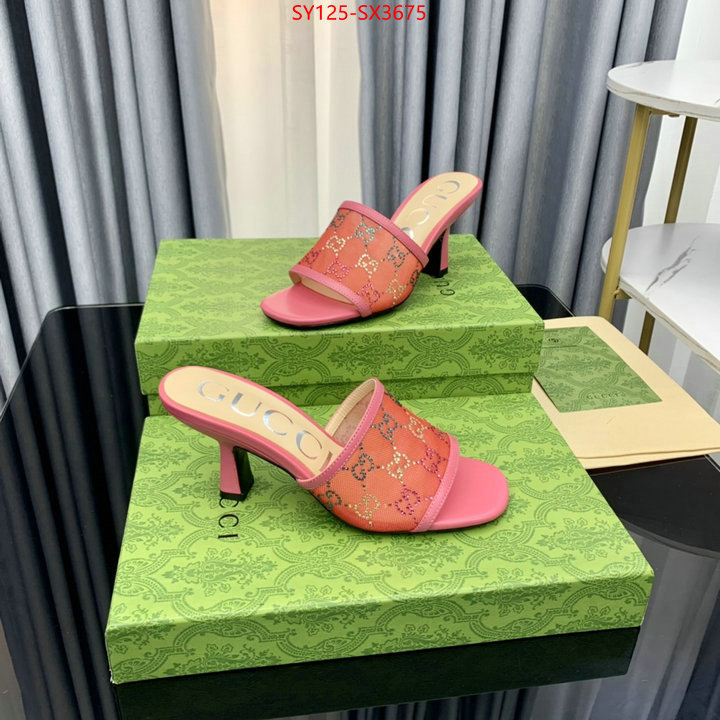 Women Shoes-Gucci cheap replica ID: SX3675 $: 125USD