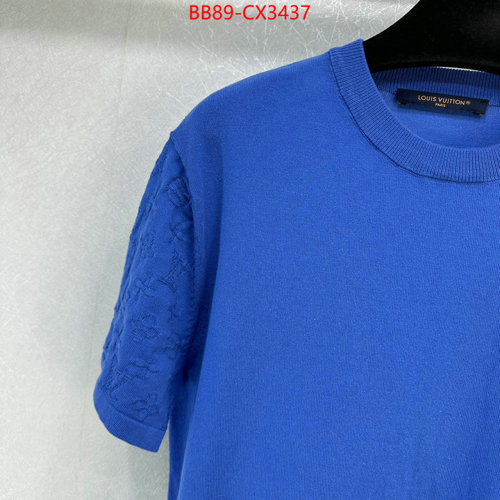 Clothing-LV fashion replica ID: CX3437 $: 89USD