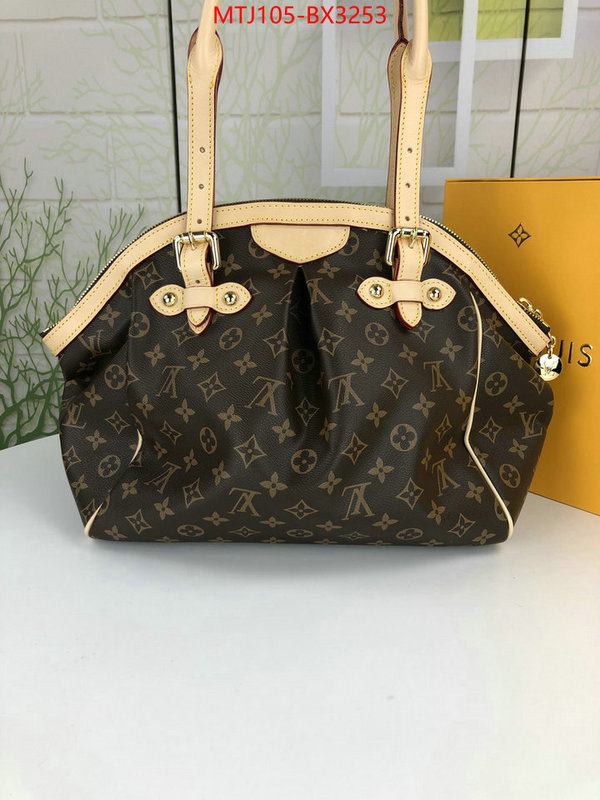 LV Bags(4A)-Handbag Collection- wholesale imitation designer replicas ID: BX3253 $: 105USD