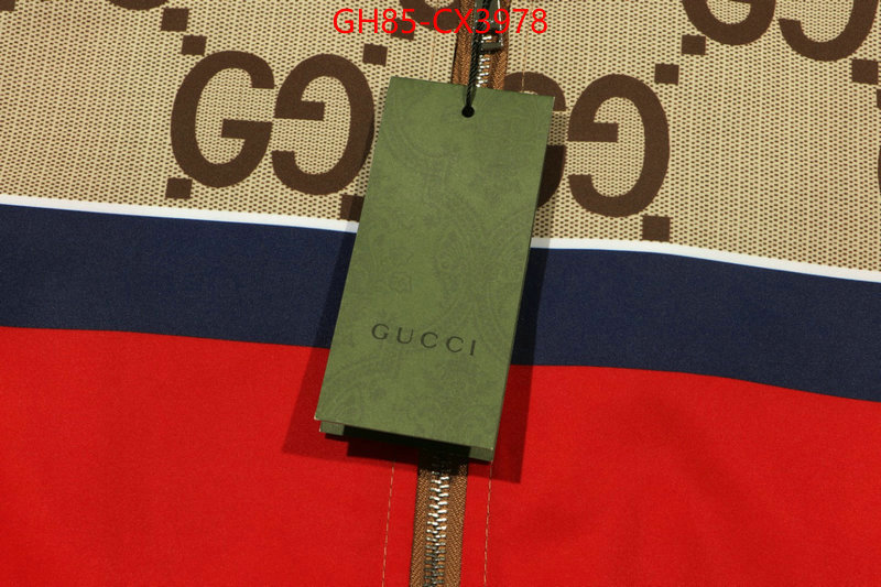 Clothing-Gucci replica wholesale ID: CX3978 $: 85USD