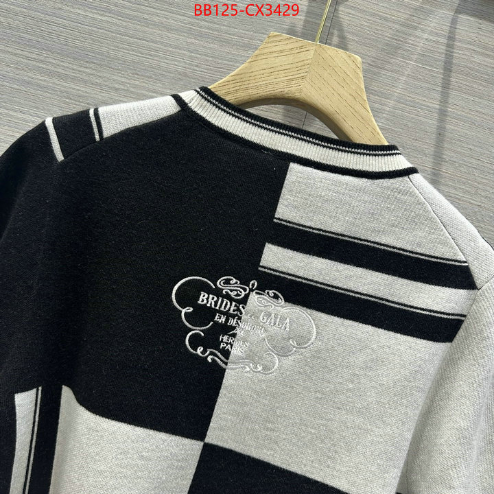 Clothing-Hermes cheap replica ID: CX3429 $: 125USD