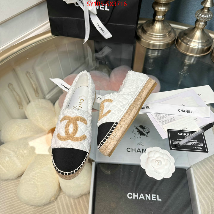 Women Shoes-Chanel can you buy knockoff ID: SX3716 $: 105USD